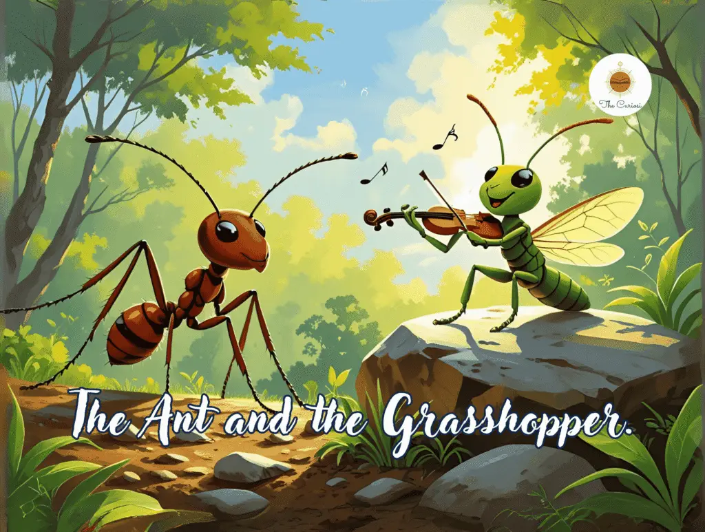 The Ant and the Grasshopper.