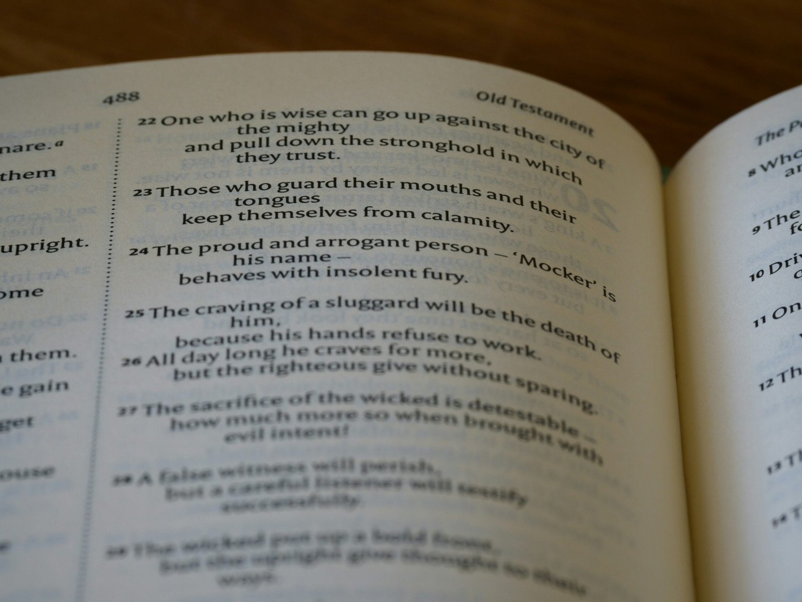 page in a book
