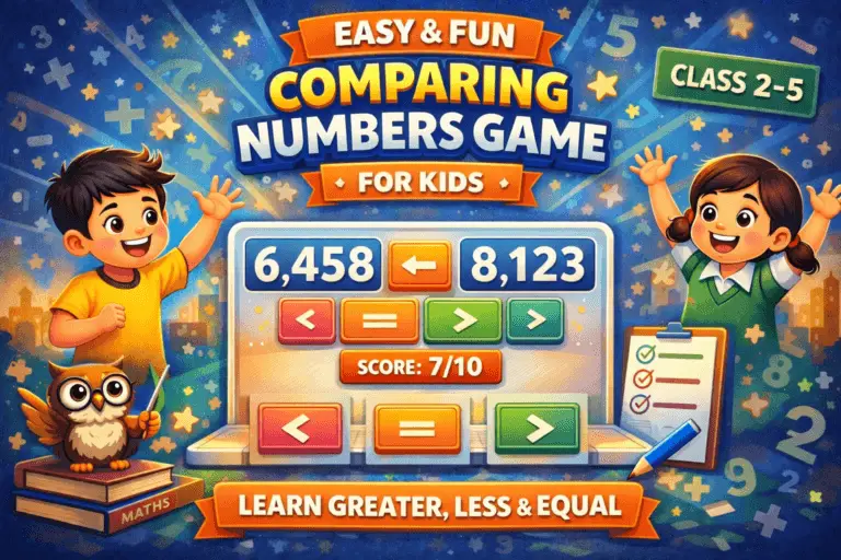 Comparing numbers game