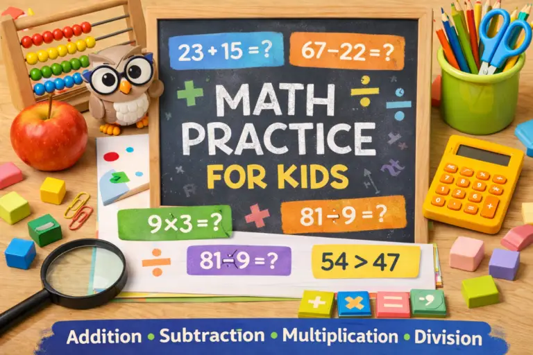 FLN Math Practice for Kids