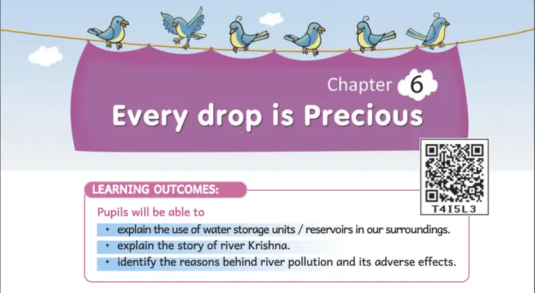 Every drop is precious