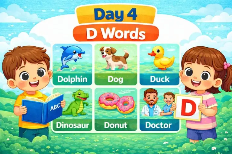 Day 4 D words