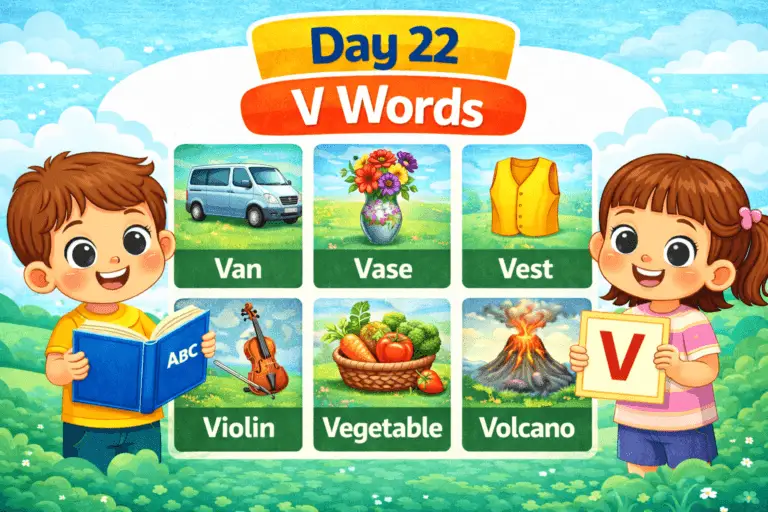 V WORDS