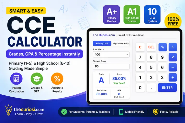 CCE Marks Calculator