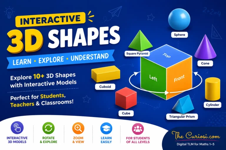 Interactive 3D shapes