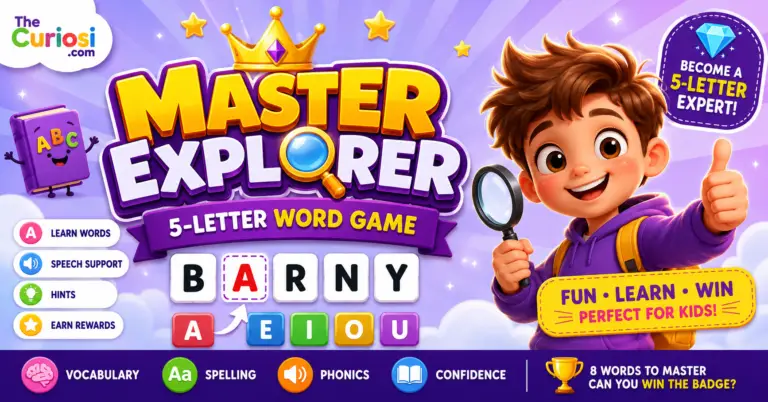 Master Explorer 5 Letter word