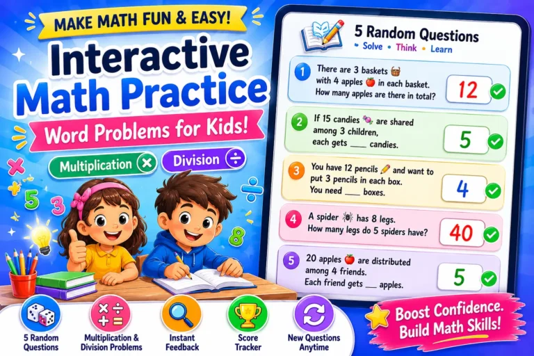 Math word problems
