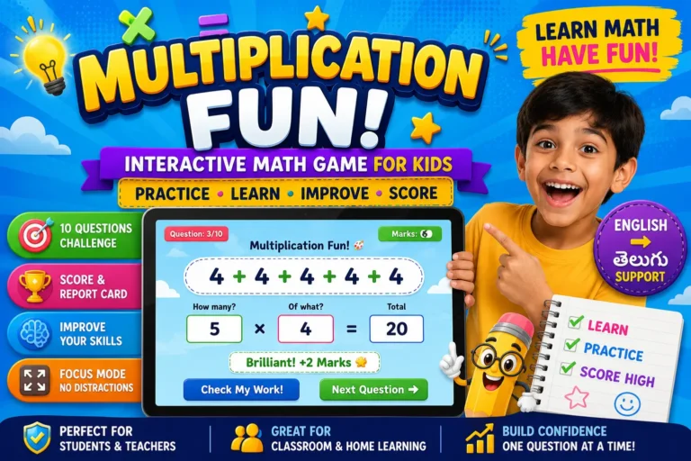 Multiplication Fun repeated addition to multiplication