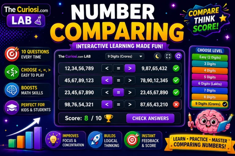 Number Comparing Game