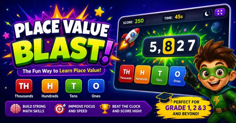 Place Value Blast Game
