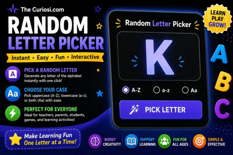Random letter picker