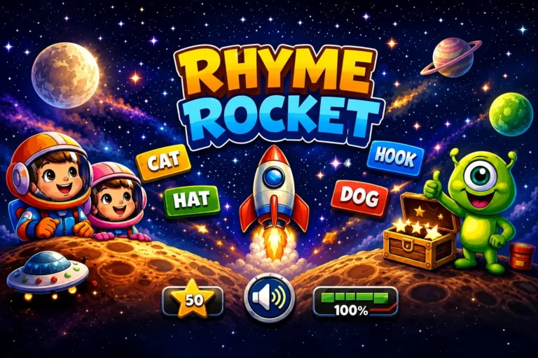 Rhyme Rocket game