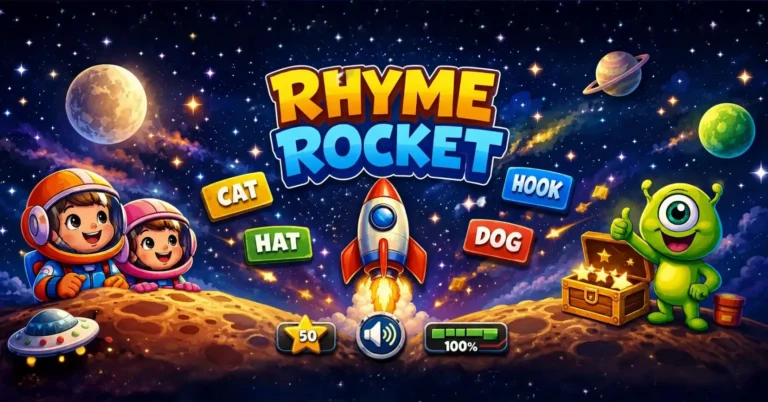 Rhyme rocket Game