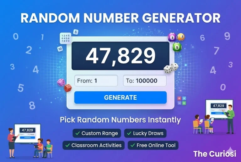 Random Number Generator Tool