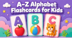A-Z Alphabet Flashcards for Kids