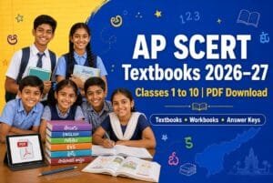 AP SCERT 1st to 10th Class Textbooks 2026–27 PDF Download