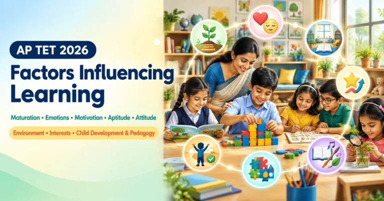 Factors influencing learning